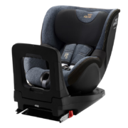 宝得适（BRITAX）儿童安全座椅0-4岁360度旋转正反调节isofix接口双面I-SIZE牛仔蓝