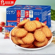 比比赞 日式小圆饼干 1000g *2件