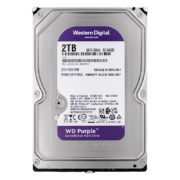 西部数据(Western Digital) 紫盘 2TB SATA6Gb/s 256M 垂直CMR 监控硬盘(WD22EJRX)