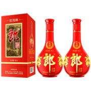 LANGJIU 郎酒 红花郎 红十  第四代 53度  酱香型白酒 500ml *2瓶 双瓶装