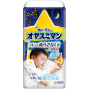 MOONY尤妮佳 睡睡裤(男) L30片（9-14kg）婴儿尿不湿畅透增量