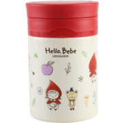 乐扣乐扣（LOCK&LOCK）焖烧杯Hello BeBe保温杯焖烧罐水杯 粥饭桶 水壶500ml HBB340RED