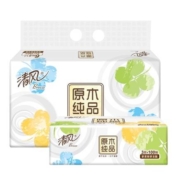 聚划算百亿补贴：清风 抽纸就你系列 100抽24包