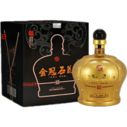 石花金冠 42度清香型白酒 1.5L大坛粮食酒礼盒装 送礼父母长辈 3斤装
