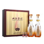 再降价、PLUS会员、需抢券：双沟 珍宝坊 圣坊 42%vol+68%vol 浓香型白酒 500ml*2瓶 礼盒装