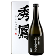 【手工酿造清酒】秀凤清酒 日本原装进口清酒 手工酿造日本酒 高端日式酒 原瓶进口清酒烧酒 黑标 二割二分 出羽綺羅利 纯米大吟酿720ml