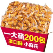 京东特价app、需抢券：酥脆小麻花多口味办公室 小麻花 蜂蜜 实惠装 200包