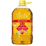 鲁花 5S压榨一级花生油 6.09L*2件