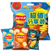 乐事薯片 组合包  56克*3包×7件