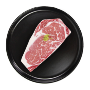恒都 国产谷饲眼肉原切牛排 450g/袋 3-4片 冷冻 原切牛肉