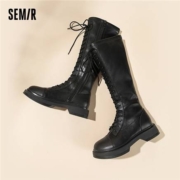 Semir 森马 复古长筒靴系马丁靴 三款可选