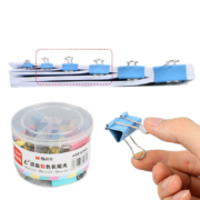 京喜APP、有券的上:晨光  彩色长尾夹15mm  60个装