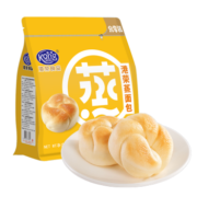 港荣蒸面包  奶黄味 营养早餐手撕软面包办公室休闲食品孕妇零食 奶黄味336g
