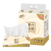 京喜APP、有券的上：清风 原木纯品抽纸 3层100抽*6包