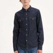 Plus会员！Levi's 李维斯 Barstow系列 男士纯棉长袖牛仔衬衣