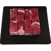 草原宏宝 国产 内蒙古去骨羔羊肉块 净重1kg/袋 冷冻  地理标志认证
