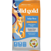 素力高（SolidGold）素力高 进口猫粮 素力高金素鸡猫粮幼猫成猫全阶段无谷鸡肉味猫粮 经典鸡肉味 12磅/5.44KG