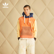 adidas 阿迪达斯 三叶草 MTSS联名新年款 男女款休闲连帽卫衣 HY7255
