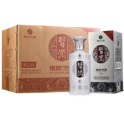 XIJIU 习酒 银质 第三代 53%vol 酱香型白酒 500ml*6瓶 整箱装