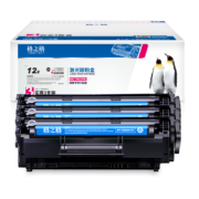 格之格12a硒鼓适用惠普1020硒鼓 hp m1005 q2612a 1020plus 1010 1018 佳能lbp2900打印机墨盒易加粉3支装