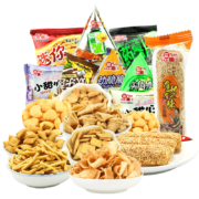 需抢券、京东特价版app：三惠 零食大礼包500g约30包