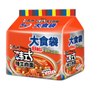 京东特价APP、有券的上:康师傅 大食袋 韩式辣牛肉面 5连包