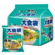 京东特价：康师傅  大食袋速食泡面 藤椒牛肉面  5连包