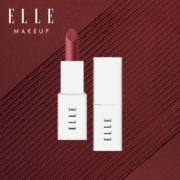 天猫U先：ELLE  焦点哑光唇膏  346焦糖奶杏  雾面  1.4g