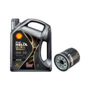 壳牌（Shell）灰壳都市光影版 全合成机油 0W-20 SP级 4L丰田保养套餐(卡罗拉RAV4荣放威驰)机油+机滤+工时