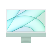 Apple iMac 24英寸  绿色 4.5K屏 八核M1芯片(7核图形处理器) 8G 256G SSD 一体式电脑主机  MJV83CH/A