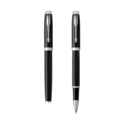 派克（PARKER）签字笔 宝珠笔 商务办公送礼 男女生日礼物 学生练字 IM系列丽雅黑白夹