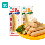 新低！国家队运动员备战保障产品，优形 低脂鸡胸肉肠 20根*2件