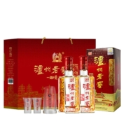 泸州老窖六年窖头曲52度500ml*2瓶节日送礼高度白酒礼盒款