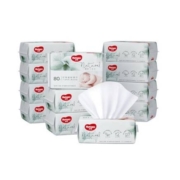 88VIP：HUGGIES 好奇 植物棉柔巾 80抽*12包