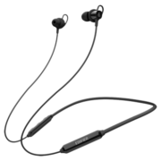 漫步者（EDIFIER）W200BT Plus 磁吸入耳式 无线运动蓝牙线控耳机 手机耳机 音乐耳机 带麦可通话 黑色