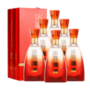 今世缘 淡雅国缘 42%vol 浓香型白酒 500ml*6瓶 整箱装