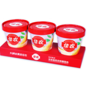 香甜可口！Goodfarmer 佳农 泰国冷冻金枕无核榴莲果肉 150g*3盒 带小勺