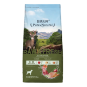 伯纳天纯 (Pure&Natural)狗粮三种肉 成犬幼犬通用冻干犬粮丛林探秘(牛肉+鱼肉+鹿肉)2kg