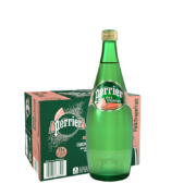 perrier 巴黎水 西柚味气泡水 750ml*12瓶*2件