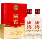 泸州老窖 国窖1573 浓香型白酒 52度50ml*2瓶 礼盒装(防伪查询随机附带)