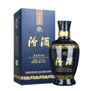 汾酒 53度 蓝汾 475mL 单瓶 清香型高度白酒