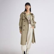 LILY 丽丽 女士绵羊毛毛呢大衣 121419FN937