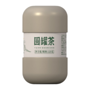 武当道茶 圆罐装浓香绿茶高山云雾口粮茶叶 125g