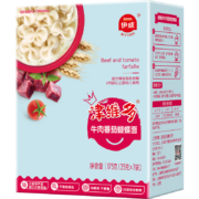 伊威(Eastwes)婴幼儿辅食宝宝面条 不添加食盐蔗糖 儿童蝴蝶面婴儿彩蝶面宝宝彩蔬面 番茄牛肉蝴蝶面*3