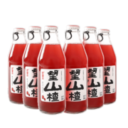 好望水望山楂气泡水饮料 汽水 果汁 新年货送礼 健康0脂肪300ml*6瓶整箱
