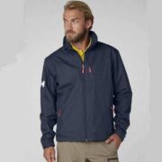 国内1980元！Helly Hansen 哈雷汉森 男士轻量防水保暖抓绒内里航海夹克 30253  含税直邮到手￥549.68