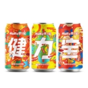 健力宝 新年款橙蜜味运动饮料 330ml*8瓶