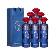 今世缘 鸿运当头 42%vol 幽雅醇厚型白酒 1L*6瓶 整箱装