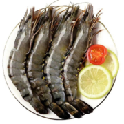 意和旺 特大黑虎虾活冻2斤装 净重800g×2件