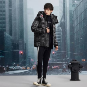 限尺码：波司登 男式 工装鹅绒羽绒服
